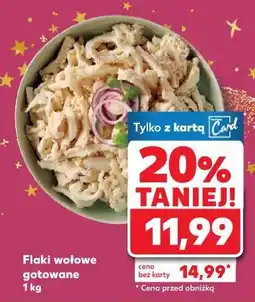 Kaufland Flaki wołowe gotowane oferta