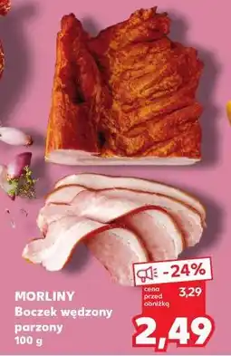 Kaufland Boczek wędzony parzony Morliny oferta