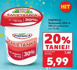 Kaufland Śmietanka 30% Piątnica oferta
