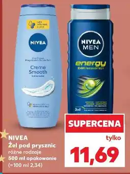 Kaufland Żel pod prysznic Nivea Creme Smooth oferta