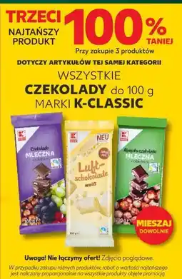 Kaufland Czekolada z bakaliami K-Classic oferta
