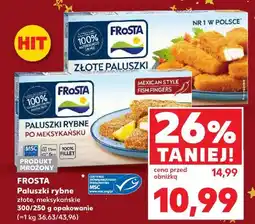 Kaufland Złote paluszki rybne z fileta Frosta oferta
