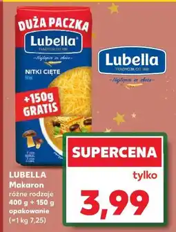 Kaufland Makaron nitki cięte Lubella oferta