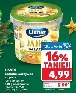 Kaufland Sałatka warzywna z jajkiem Lisner O Mamo! oferta