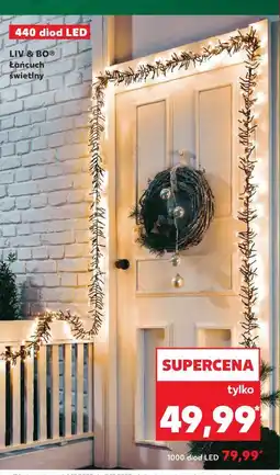 Kaufland Łańcuch świetlny 1000 led Liv & Bo oferta