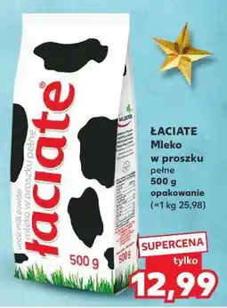 Kaufland Mleko w proszku Łaciate oferta