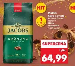Kaufland Kawa ziarnista Jacobs Crema oferta