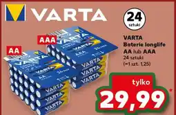Kaufland Baterie longlife aa Varta oferta