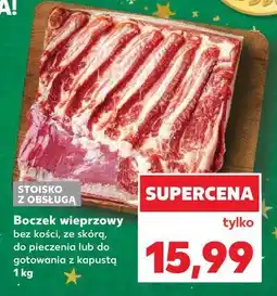 Kaufland Boczek wieprzowy z kością oferta