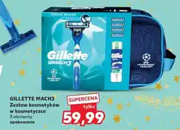 Kaufland Zestaw w kosmetyczce: pianka do golenia 200 ml + maszynka Gillette Proglide oferta