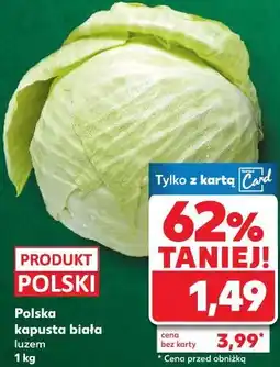 Kaufland Kapusta biała polska oferta