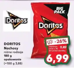 Kaufland Chipsy kukurydziane o smaku ostrej papryki Doritos oferta