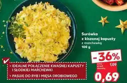Kaufland Surówka z kiszonej kapusty marchewką oferta