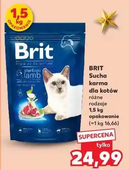 Kaufland Karma dla kota z jagnięciną Brit Premium By Nature oferta