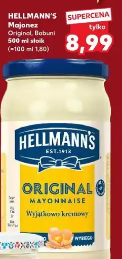 Kaufland Majonez oryginalny Hellmann's oferta