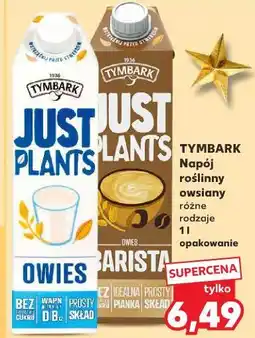 Kaufland Napój barista owies Tymbark Just Plants oferta