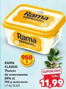 Kaufland Margaryna Rama 100% Roślinna oferta