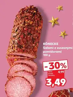 Kaufland Salami z suszonymi pomidorami Konecke oferta