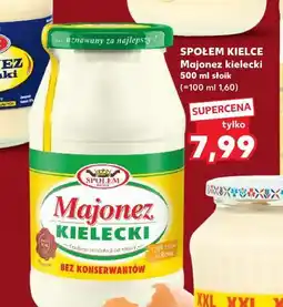 Kaufland Majonez kielecki Społem Kielce oferta