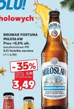Kaufland Piwo Miłosław Bezalkoholowe Ipa oferta
