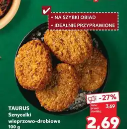 Kaufland Sznycelki wieprzowo-drobiowe Taurus oferta