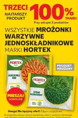 Kaufland Szpinak rozdrobniony Hortex oferta