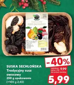 Kaufland Susz owocowy Suska Sechlońska oferta