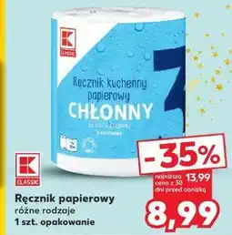 Kaufland Ręcznik papierowy K-Classic oferta