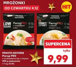 Kaufland Pierogi pro z mięsem Iglotex Proste Historie oferta