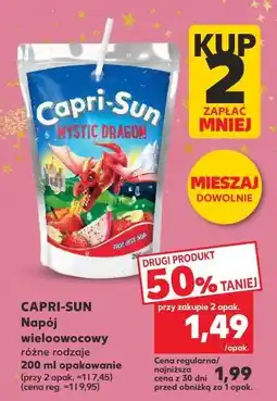 Kaufland Napój mystic dragon Capri-Sun oferta