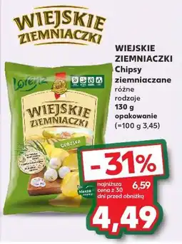 Kaufland Chipsy o smaku cebulki Lorenz Wiejskie Ziemniaczki oferta