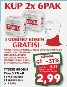 Kaufland Piwo Tyskie Gronie oferta