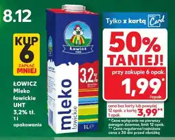 Kaufland Mleko 3.2 % Łowicz 1906 Łowickie oferta