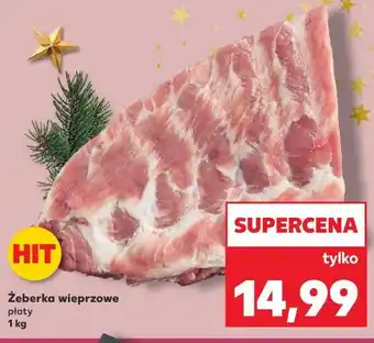 Kaufland Żeberka wieprzowe oferta