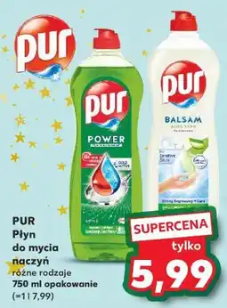 Kaufland Balsam do naczyń z aloesem Pur oferta
