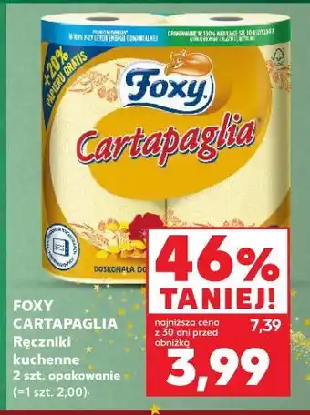 Kaufland Ręcznik kuchenny Foxy Cartapaglia oferta
