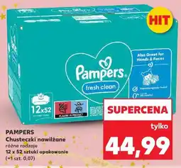 Kaufland Chusteczki nawilżane Pampers Fresh Clean oferta