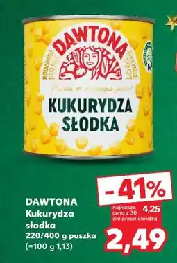Kaufland Kukurydza słodka Dawtona oferta