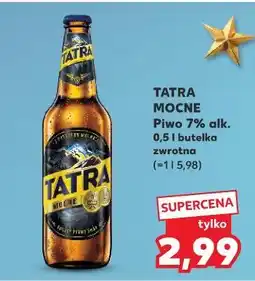 Kaufland Piwo Tatra Mocne oferta