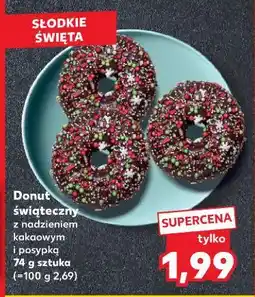 Kaufland Donut świąteczny oferta