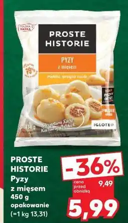 Kaufland Pyzy z mięsem Iglotex Proste Historie oferta