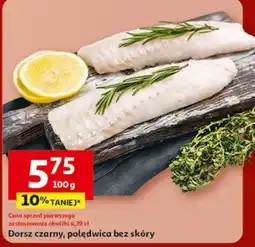 Auchan Dorsz czarny, polędwica bez skóry oferta