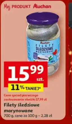 Auchan Filety śledziowe oferta