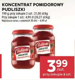 Stokrotka Market Koncentrat pomidorowy Pudliszki oferta