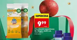 Biedronka Chusteczki zapachowe Mr Magic 2x80 szt oferta