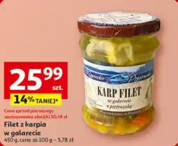 Auchan Filet z karpia w galarecie oferta
