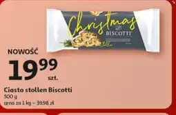 Auchan Ciasto stollen Biscotti oferta