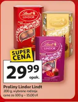 Auchan Praliny Lindor Lindt oferta