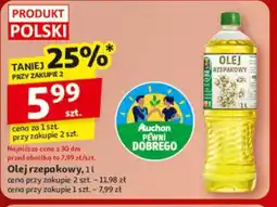 Auchan Olej rzepakowy oferta