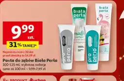 Auchan Pasta do zębów Biała Perła oferta